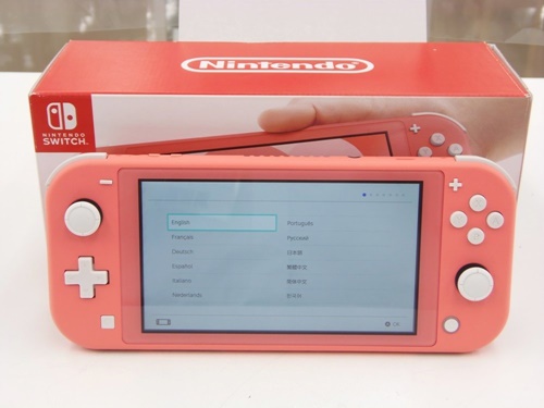 Nintendo Switch Lite コーラル 本体、出品いたしました。 津山の質屋「質の中島」 (m) | 質の中島